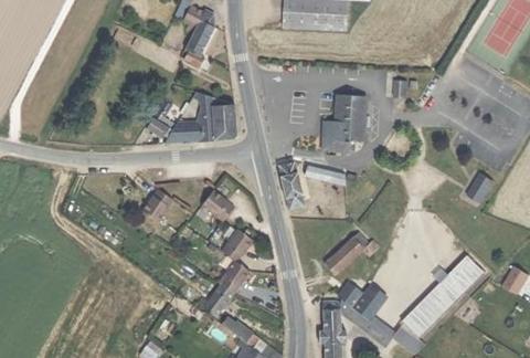 Vue aérienne du Camping la Maltournée à Sigloy