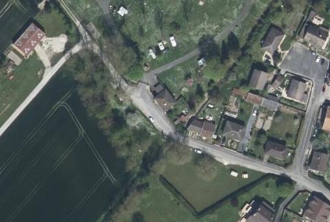 Vue aérienne du Camping la Montagne de Reims à Val-de-Vesle