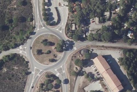 Vue aérienne du Camping la Pierre Verte à Fréjus