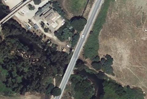 Vue aérienne du Camping la Pinède à Calvi