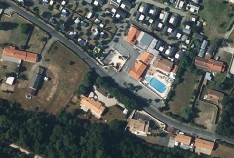 Vue aérienne du Camping la Prairie à Saint-Jean-de-Monts