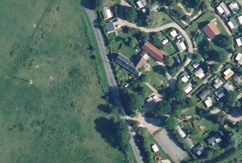 Vue aérienne du Camping la Safrière à Ponthoile