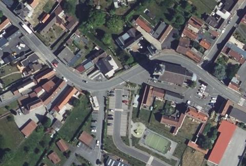 Vue aérienne du Camping la Sensée à Aubigny-au-Bac