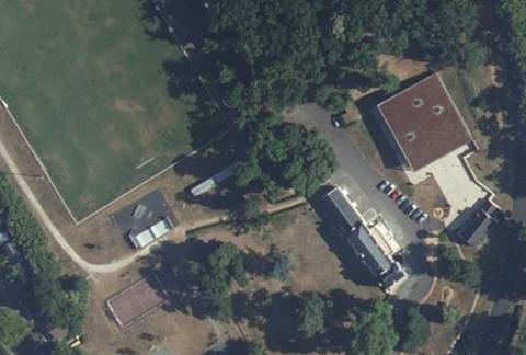 Vue aérienne du Camping la Vallée de l’Indre à Montbazon