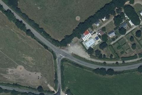 Vue aérienne du Camping la Vertonne à Grosbreuil