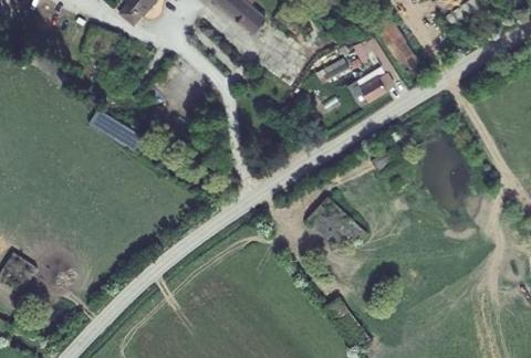 Vue aérienne du Camping le Bloemstraete à Renescure