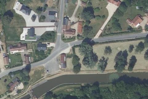 Vue aérienne du Camping le Bois des Elfes à Fay-aux-Loges