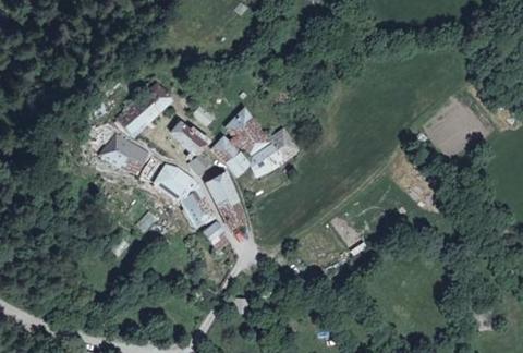 Vue aérienne du Camping le Bois des Hoches à Le Lauzet-Ubaye