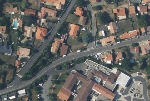 Vue aérienne du Camping le Brandais à Brem-sur-Mer