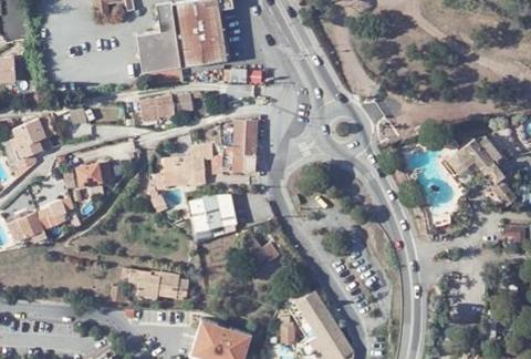 Vue aérienne du Camping le Bravet à Fréjus
