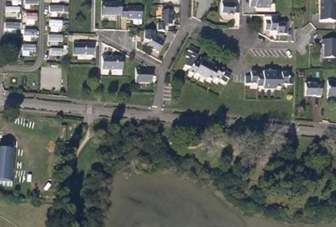 Vue aérienne du Camping le Camp de Kerlan à Damgan