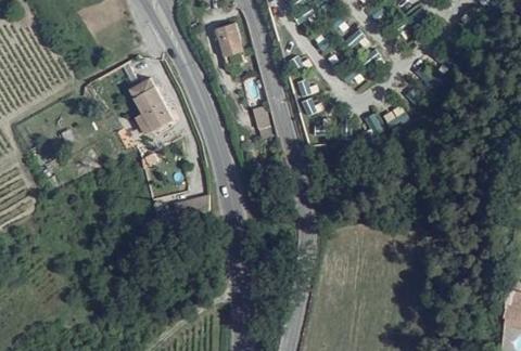 Vue aérienne du Camping le Carpe Diem à Vaison-la-Romaine