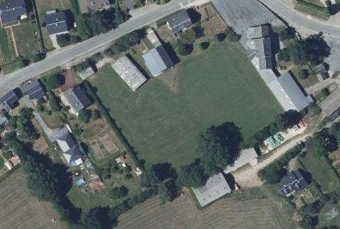 Vue aérienne du Camping le Caussanel à Canet-de-Salars