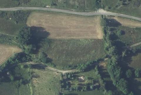 Vue aérienne du Camping le Clos du Lac à Saint-Apollinaire
