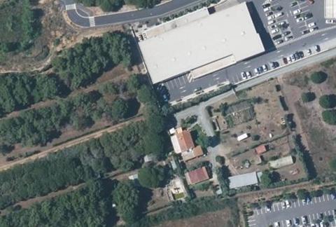 Vue aérienne du Camping le Clos Virgile à Sérignan