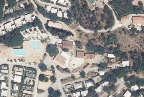 Vue aérienne du Camping le Domaine de Miremer à La Garde-Freinet