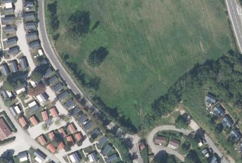 Vue aérienne du Camping le Fayolan à Clairvaux-les-Lacs