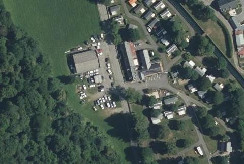 Vue aérienne du Camping le Hounta à Sassis