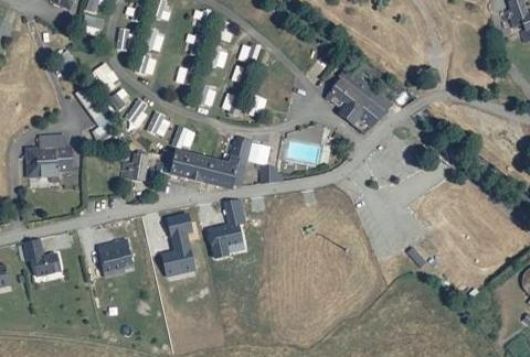 Vue aérienne du Camping le Lavedan à Guchen
