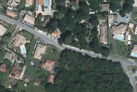 Vue aérienne du Camping le Marache Vacances à Biganos