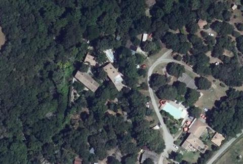 Vue aérienne du Camping le Martinet Rouge à Brousses-et-Villaret
