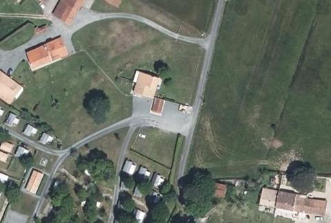Vue aérienne du Camping le Mérin à Vendays-Montalivet