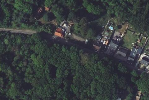 Vue aérienne du Camping le Mont des Bruyères à Saint-Amand-les-Eaux