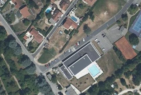 Vue aérienne du Camping le Nid du Parc à Villars-les-Dombes
