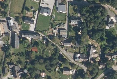 Vue aérienne du Camping le Painfaut à Saint-Vincent-sur-Oust