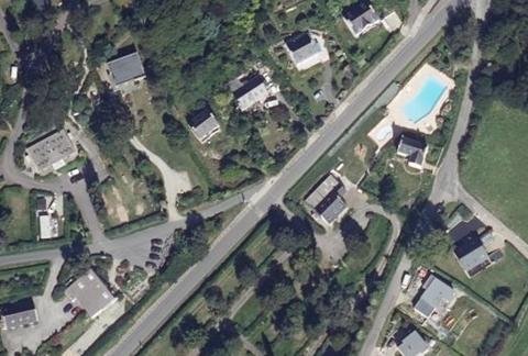 Vue aérienne du Camping le Panoramic à Telgruc-sur-Mer