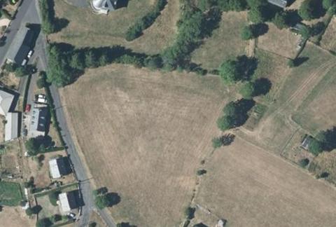 Vue aérienne du Camping le Pioulat à Trizac