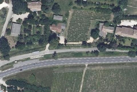 Vue aérienne du Camping le Pontet à Saint-Martin-d’Ardèche