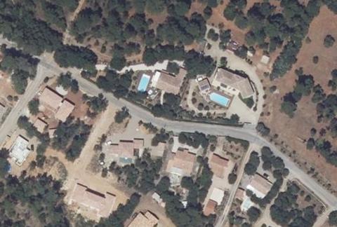 Vue aérienne du Camping le Relais de la Bresque à Sillans-la-Cascade