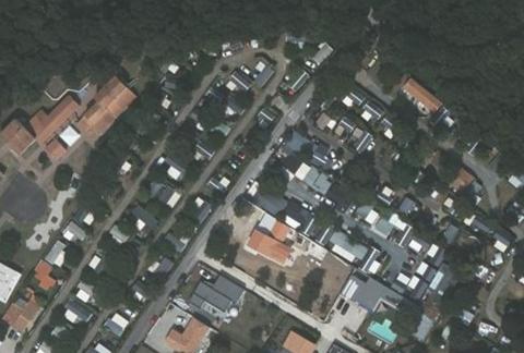 Vue aérienne du Camping le Repos à Saint-Palais-sur-Mer