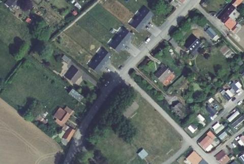 Vue aérienne du Camping le Romantic à Steenvoorde