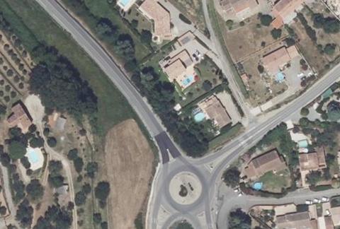 Vue aérienne du Camping le Ruou à Villecroze