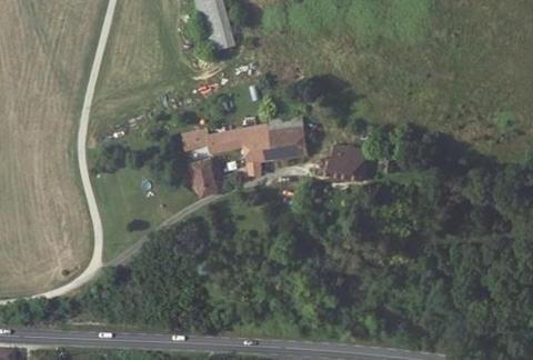 Vue aérienne du Camping le Valenty à Soturac