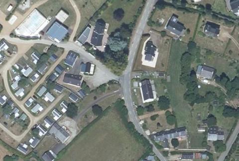 Vue aérienne du Camping le Varquez sur-Mer à Plouha