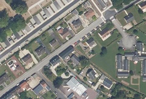 Vue aérienne du Camping les 3 Rivières à Creully