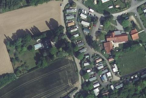 Vue aérienne du Camping les 5 Chemins Verts à Boeschepe
