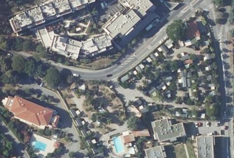 Vue aérienne du Camping les Acacias à Fréjus