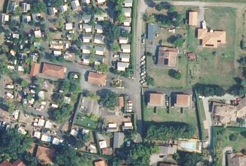 Vue aérienne du Camping les Acacias à Messanges