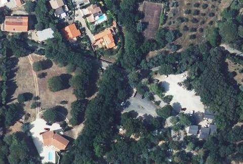 Vue aérienne du Camping les Albères à Laroque-des-Albères