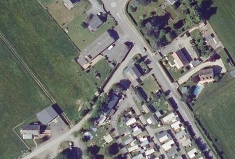 Vue aérienne du Camping les Cognets à Dragey-Ronthon