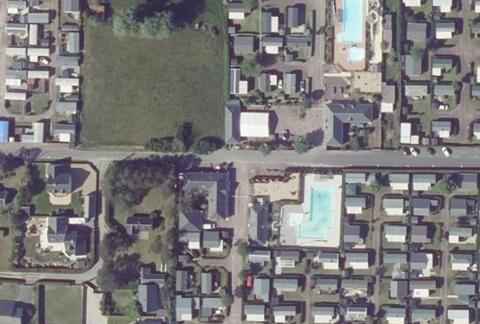 Vue aérienne du Camping les Dauphins à Montmartin-sur-Mer