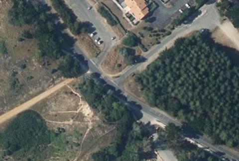 Vue aérienne du Camping les Demoiselles à Saint-Hilaire-de-Riez