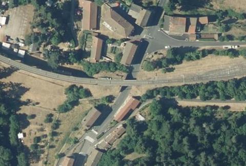 Vue aérienne du Camping les Eaux Vives à Saint-Bonnet-de-Montauroux