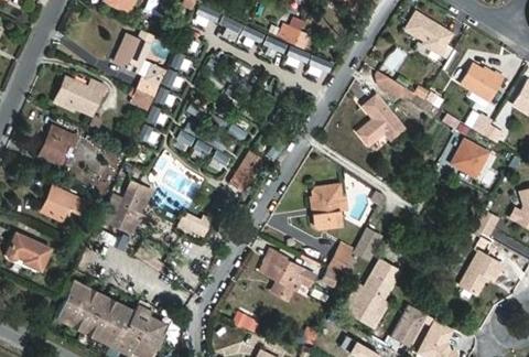 Vue aérienne du Camping les Écureuils à Arès