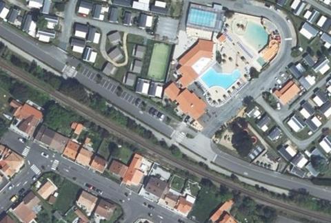 Vue aérienne du Camping les Écureuils à La Bernerie-en-Retz