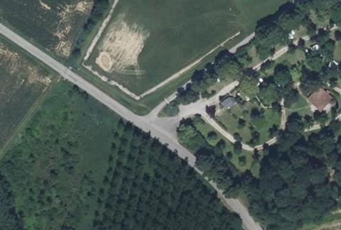 Vue aérienne du Camping les Falquets à Charmes-sur-l’Herbasse